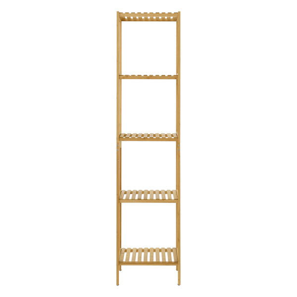 Półka stojąca Lierne bambusowa natura [en.casa]