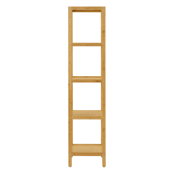 Półka stojąca Lierne bambusowa natura [en.casa]
