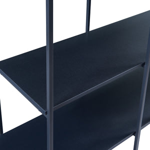 Półka stojąca Rælingen czarna [en.casa]