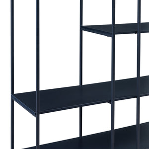 Półka stojąca Rælingen czarna [en.casa]