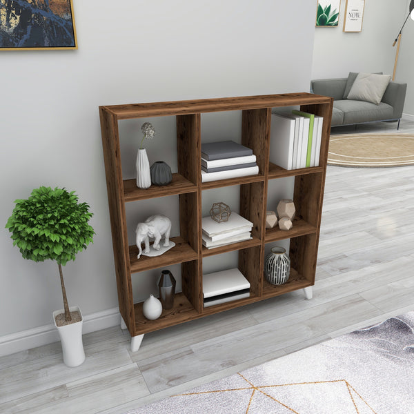 Półka stojąca Svedala 88x88x20 cm [en.casa]