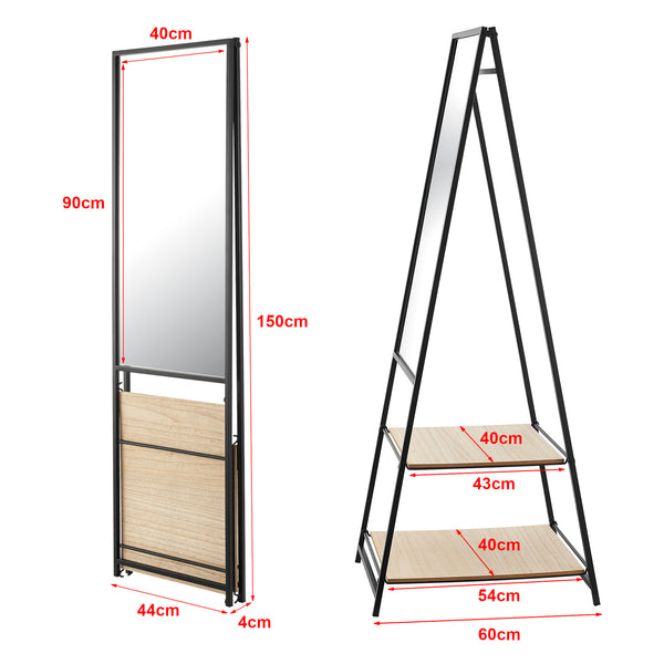 Lustro stojące Chamois w różnych rozmiarach rozmiary [en.casa]