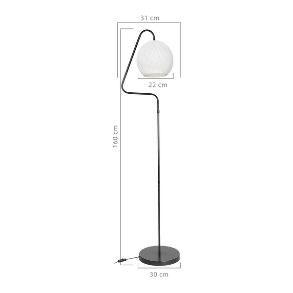 Lampa podłogowa Littlehampton E27 metal w różnych kolorach [lux.pro]