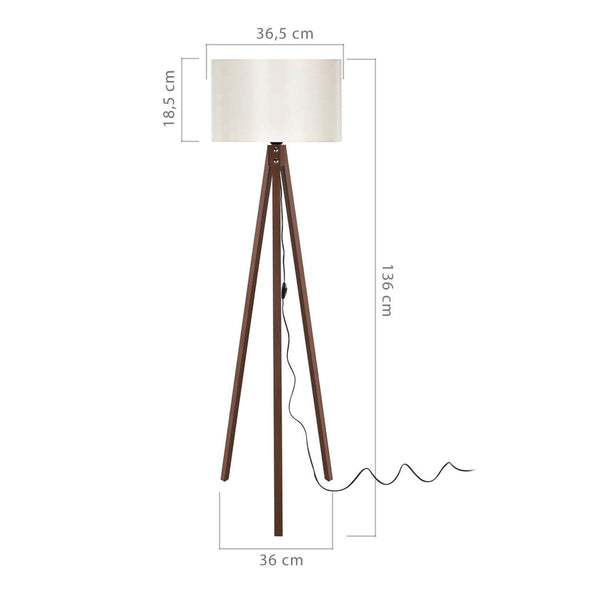 Lampa podłogowa Rochester E27 w różnych kolorach [lux.pro]