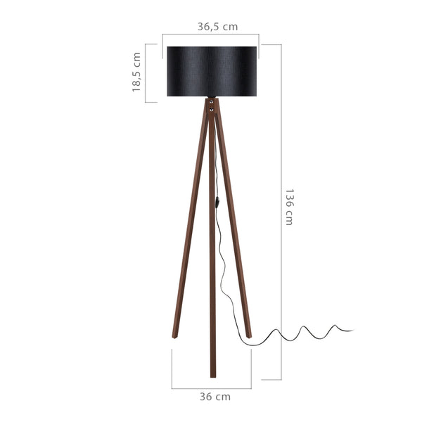 Lampa podłogowa Rochester E27 w różnych kolorach [lux.pro]