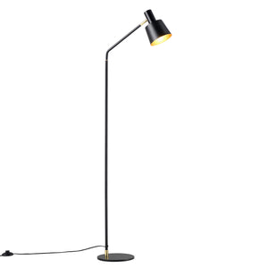 Lampa stojąca Bristol regulowana Czarna [lux.pro]