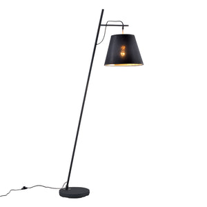 Lampa podłogowa Nottingham czarna [lux.pro]