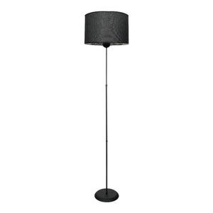 Lampa podłogowa Malmesbury 1 x E27 metal czarna [lux.pro]