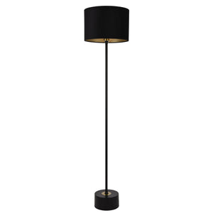 Lampa podłogowa Apeldoorn 157 cm E27 metal czarna lux.pro