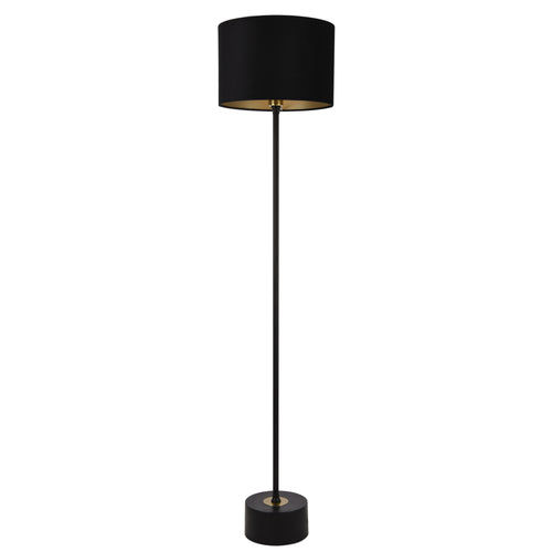 Lampa podłogowa Apeldoorn 157 cm E27 metal czarna lux.pro