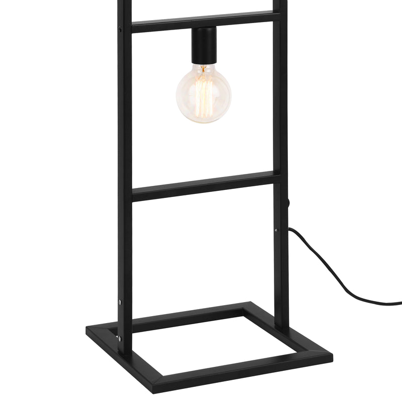 Szkic wymiarowy Lampa podłogowa Plauen 142x31x31 cm Max 60W E27 lux.pro