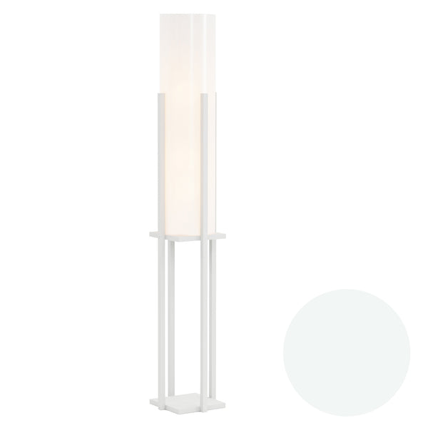 Lampa stojąca Gisborne z półką [lux.pro]