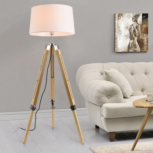 Lampa podłogowa Karlsbad 145 cm w różnych kolorach lux.pro