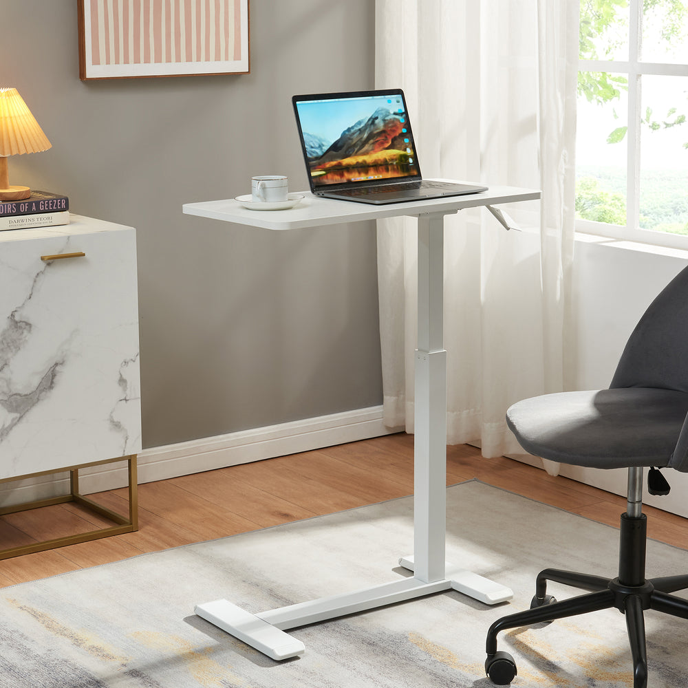 Regulowany wysokościowo stolik na laptop Klirg [en.casa]
