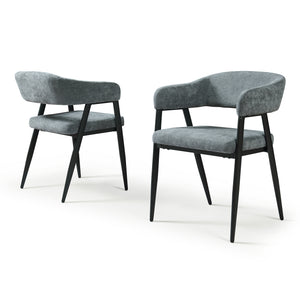 Zestaw krzeseł do jadalni Kohlmand [en.casa]