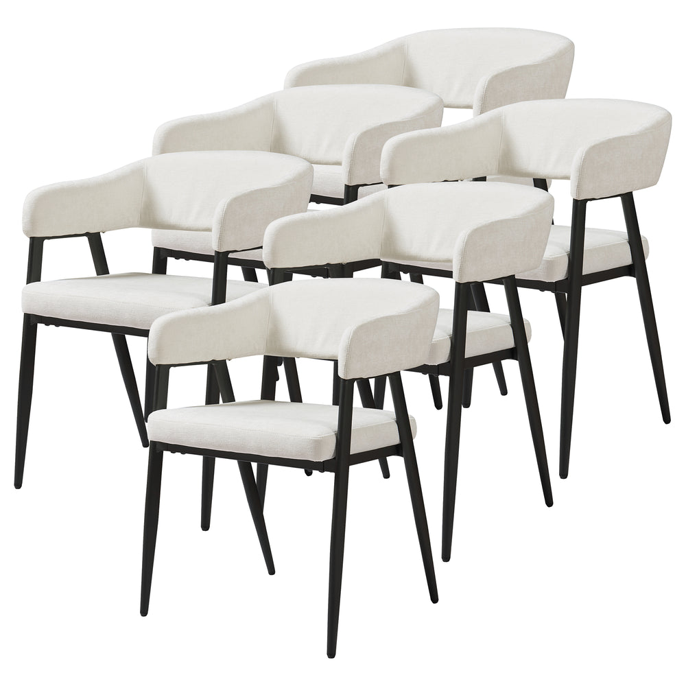 Zestaw krzeseł do jadalni Kohlmand [en.casa]