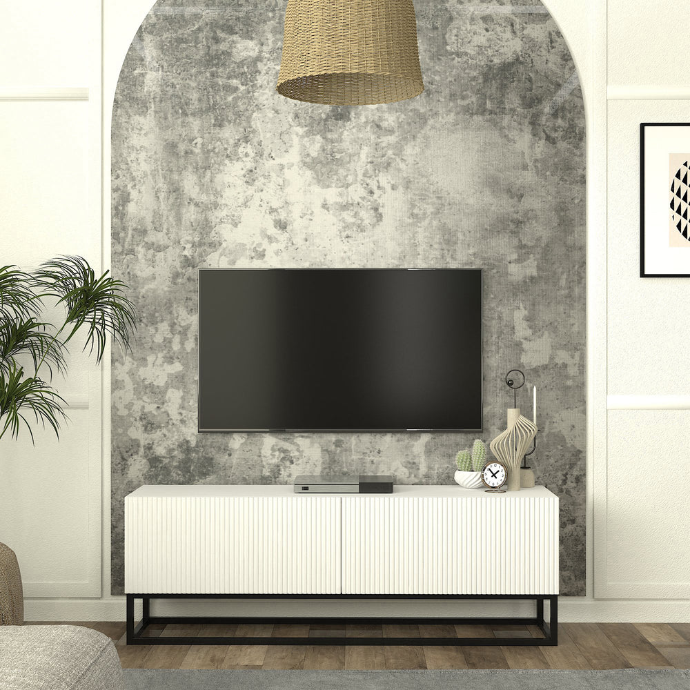 TV lowboard Verpsboga [en.casa]