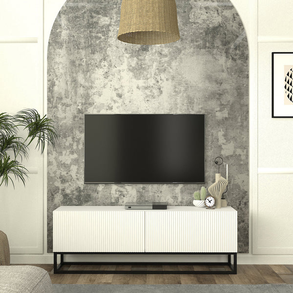 TV lowboard Verpsboga [en.casa]