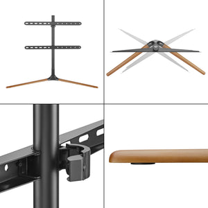 Stojak TV Ystad 76,5x97x35cm [pro.tec]