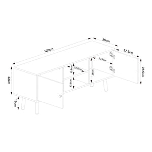 Szafka TV Reyljand [en.casa]