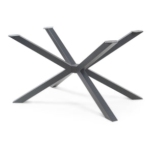 Stelaż stołu Bemeenel 120x75x72 cm stal czarna [en.casa]