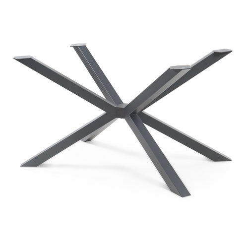 Stelaż stołu Bemeenel 120x75x72 cm stal czarna [en.casa]