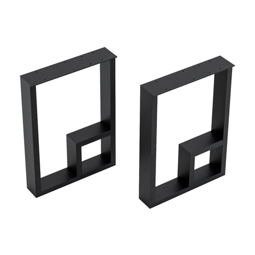 Stelaż do stołu Kauhava zestaw 2 szt. stal [en.casa] - premiumXL