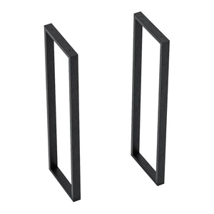 Stelaż stołu Kauniainen zestaw 2 szt. stal 87x27 cm [en.casa]