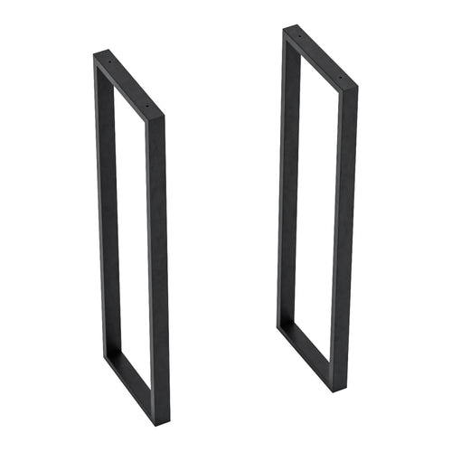 Stelaż stołu Kauniainen zestaw 2 szt. stal 87x27 cm [en.casa]