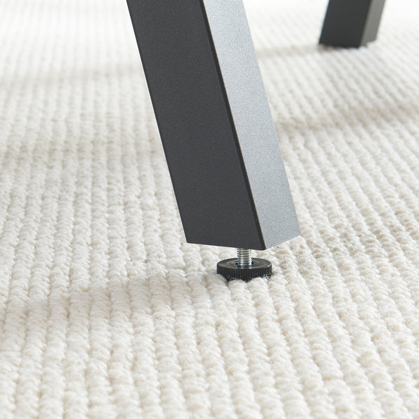 Stelaż stołu zestaw 2 szt. Heustreu czarny [en.casa]