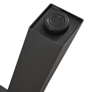 Stelaż stołu zestaw 2 szt. Heustreu czarny [en.casa]