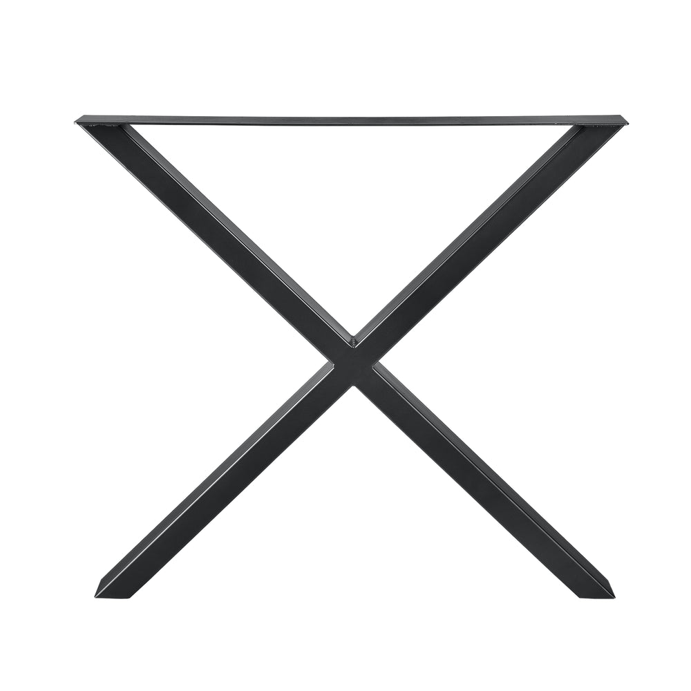 Stelaż stołu Greith 2 szt. - zestaw X - kształt w różnych kolorach i rozmiarach [en.casa] - premiumXL