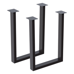 Rama stołu Holsted czarna różne rozmiary Rozmiary [en.casa]