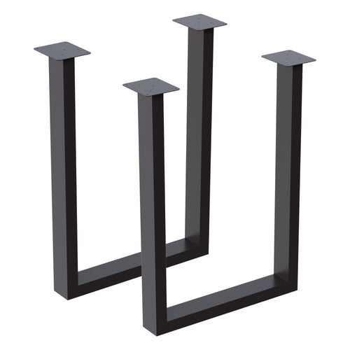 Rama stołu Holsted czarna różne rozmiary Rozmiary [en.casa]