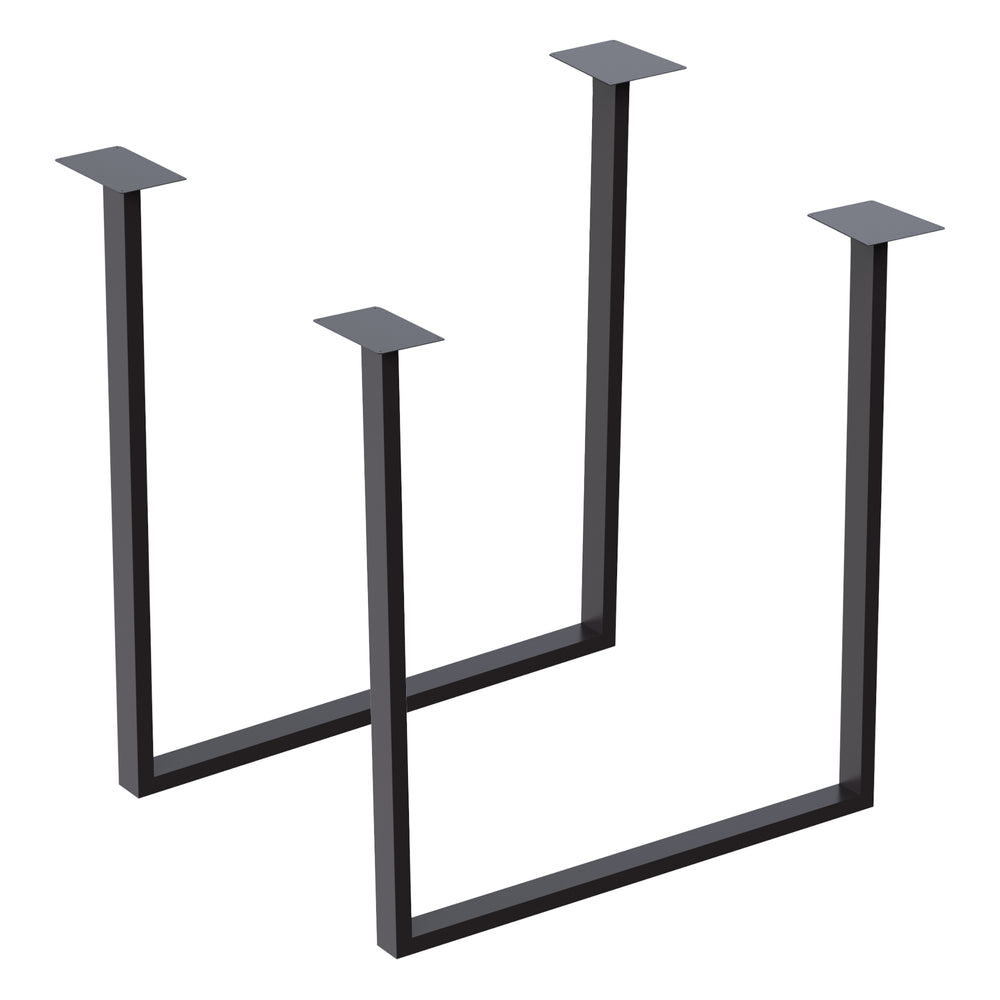 Stelaż stołu Holsted czarny różne rozmiary [en.casa]