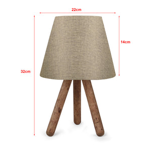 Lampa stołowa Middlesbrough drewno 1xE27 w różnych kolorach [lux.pro]