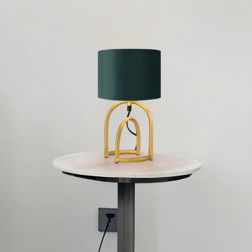 Lampa stołowa Smethwick ciemnozielona [lux.pro]