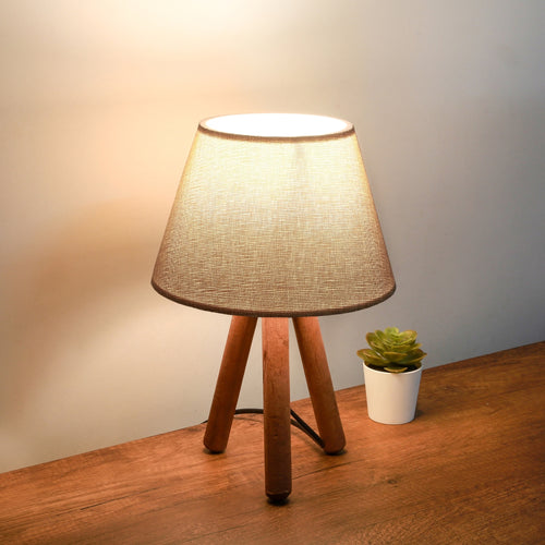Lampa stołowa Middlesbrough drewno 1xE27 w różnych kolorach [lux.pro]