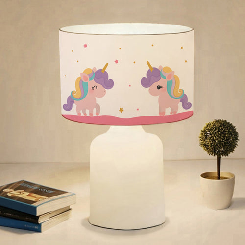 Lampa stołowa Macclesfield 1xE27 z różnymi motywami [lux.pro]