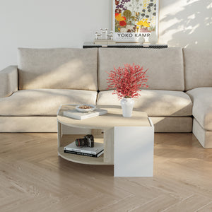 Stolik kawowy Klipsari 75x75x40 cm [en.casa]