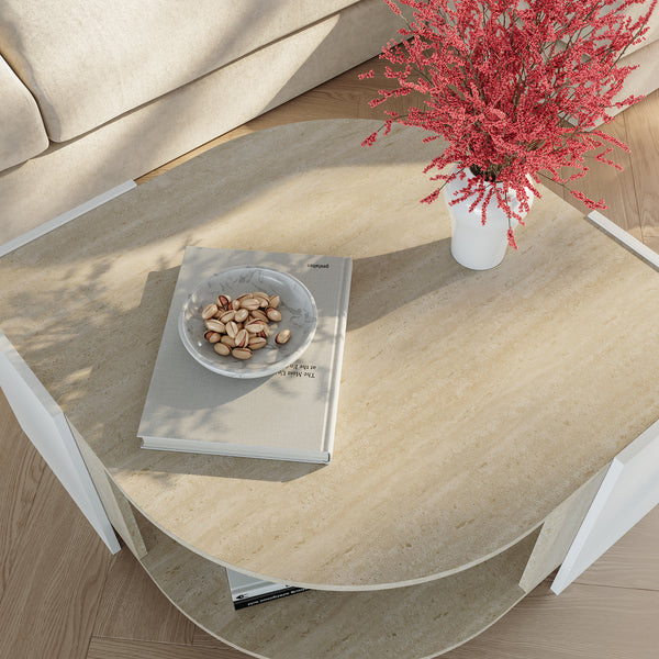 Stolik kawowy Klipsari 75x75x40 cm [en.casa]