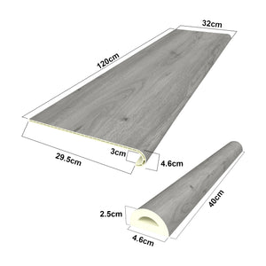 Zestaw paneli schodowych Bunschoten [neu.holz]