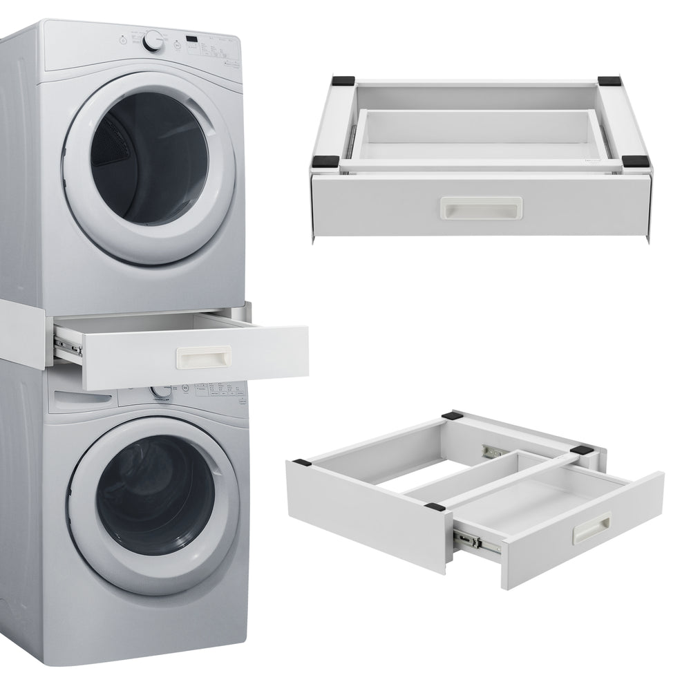 Rama łącząca Buxton do pralki/suszarki [en.casa] - premiumXL