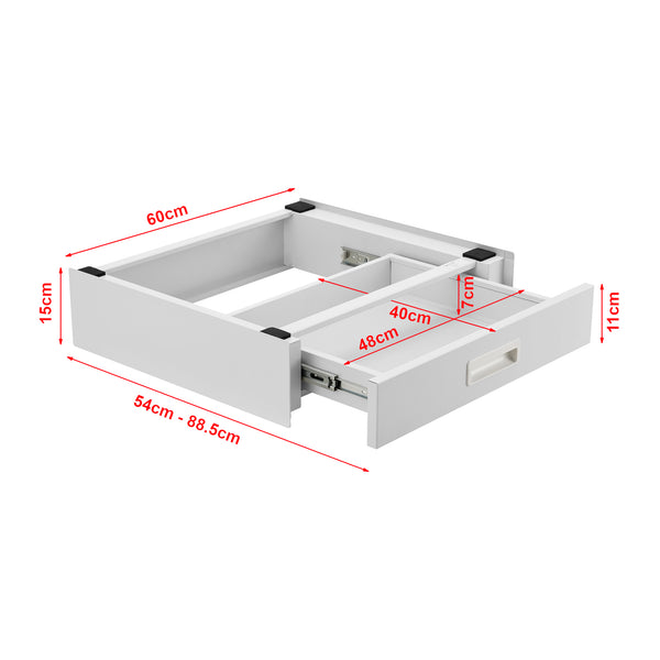 Rama montażowa Buxton do pralki/suszarki [en.casa]