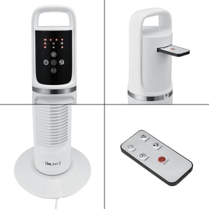 Wentylator stojący Towervent 40W 3 tryby pracy Czarny in.tec