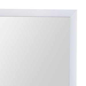 Lustro drzwiowe Lesina rama aluminiowa 120x37cm [en.casa]