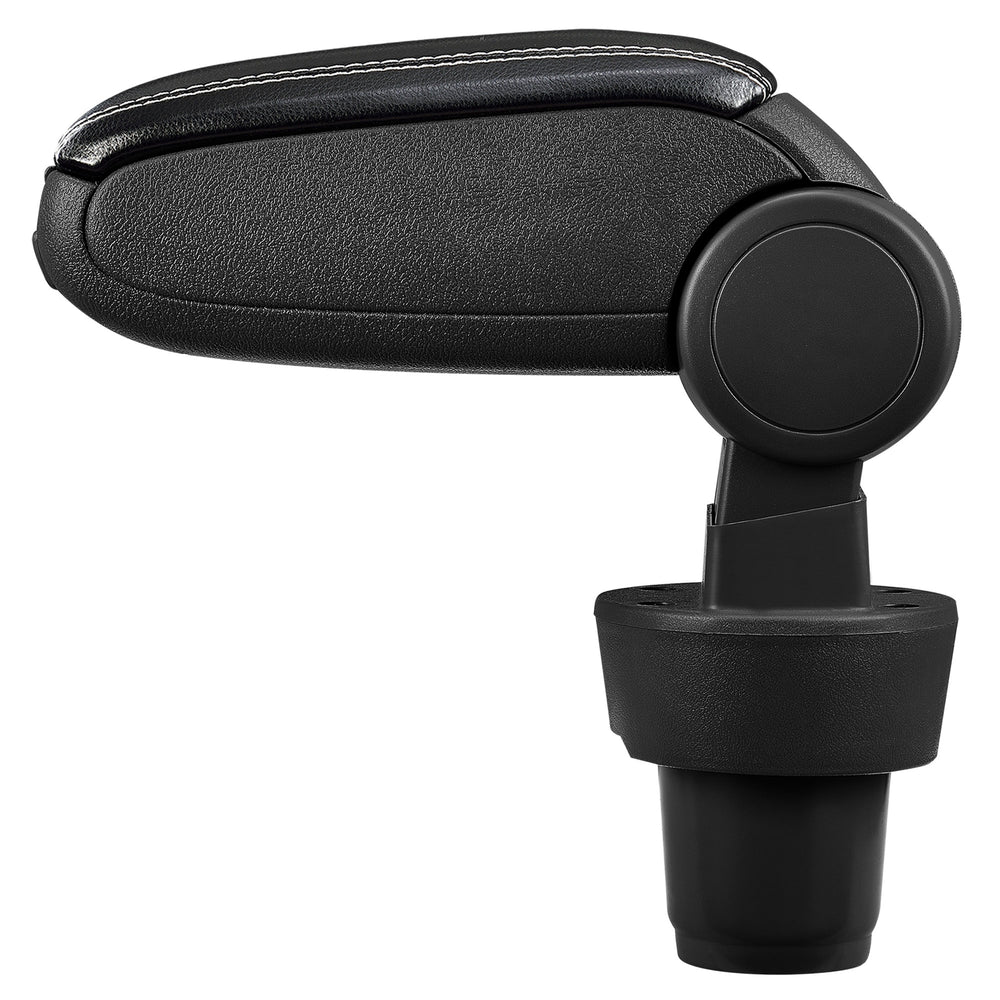 Mittelarmlehne VW Up! - Armauflage mit Staufach - gepolstert - schwarz - grau pro.tec - premiumXL