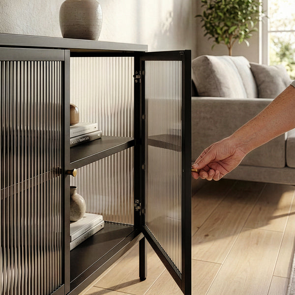 Kredens z witryną Vinterhavn [en.casa]