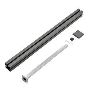 Płot ogrodowy Pinto w różnych rozmiarach szary rozmiary szary new.wood