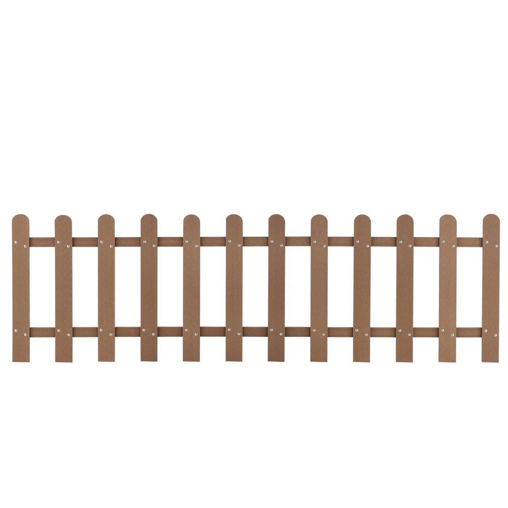 Gartenzaun Elda WPC 200x60 cm in versch. Farben neu.holz - premiumXL